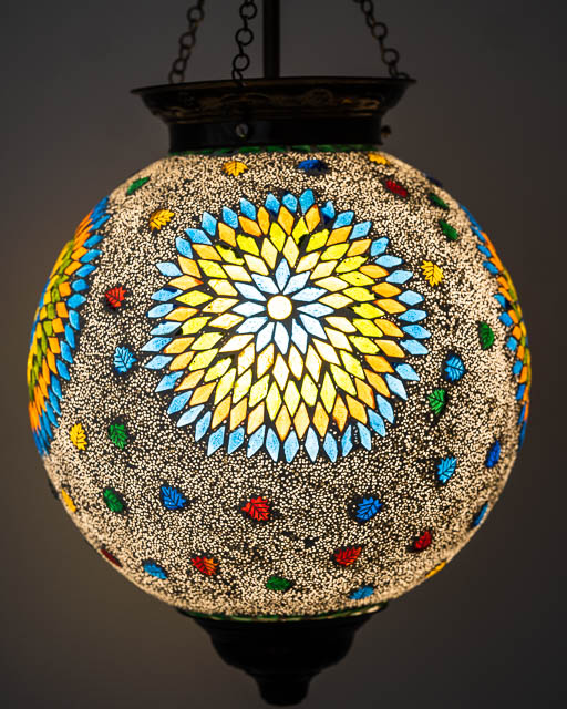 Mosaic Lantern Furniture Lighting Decor